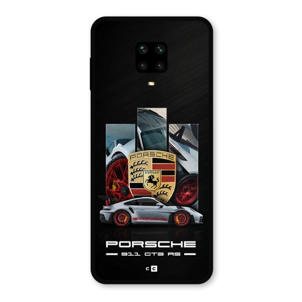 Magnificent Supercar Metal Back Case for Poco M2