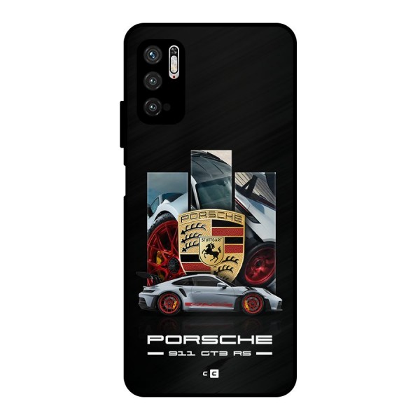 Magnificent Supercar Metal Back Case for Poco M3 Pro 5G