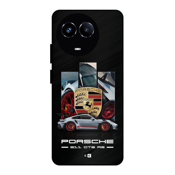 Magnificent Supercar Metal Back Case for Realme 11X