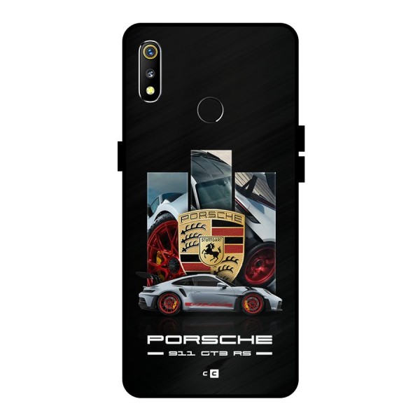 Magnificent Supercar Metal Back Case for Realme 3i