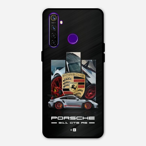 Magnificent Supercar Metal Back Case for Realme 5 Pro