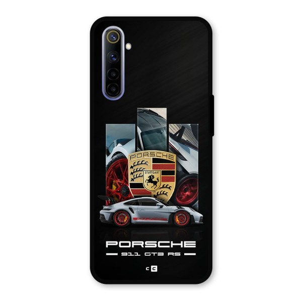 Magnificent Supercar Metal Back Case for Realme 6