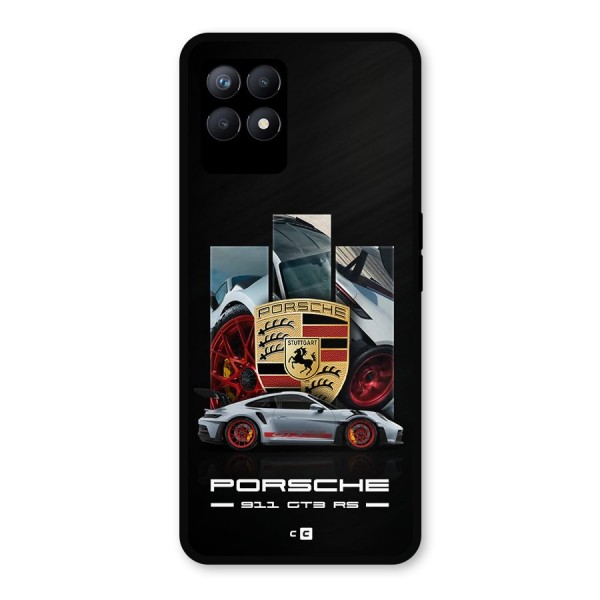 Magnificent Supercar Metal Back Case for Realme 8i