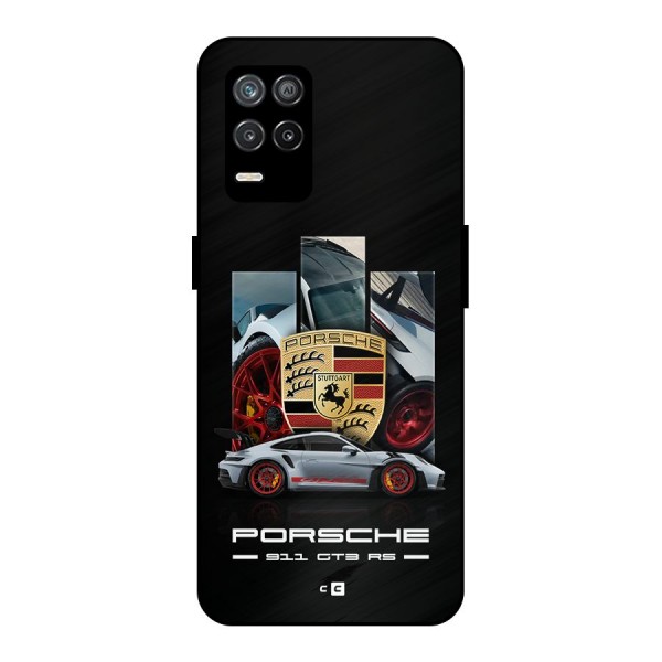 Magnificent Supercar Metal Back Case for Realme 8s 5G