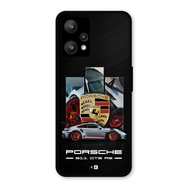 Magnificent Supercar Metal Back Case for Realme 9