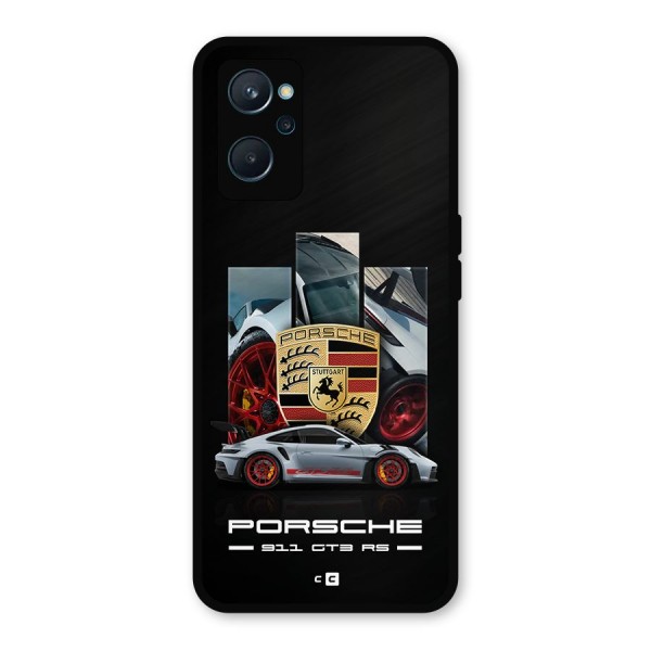 Magnificent Supercar Metal Back Case for Realme 9i