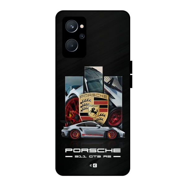 Magnificent Supercar Metal Back Case for Realme 9i 5G