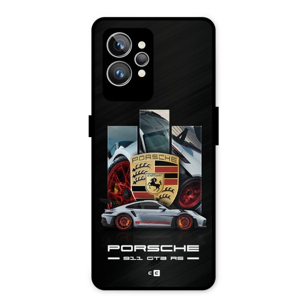 Magnificent Supercar Metal Back Case for Realme GT2 Pro