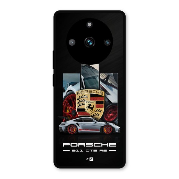 Magnificent Supercar Metal Back Case for Realme Narzo 60 Pro