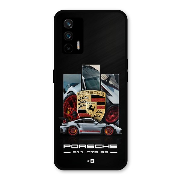 Magnificent Supercar Metal Back Case for Realme X7 Max