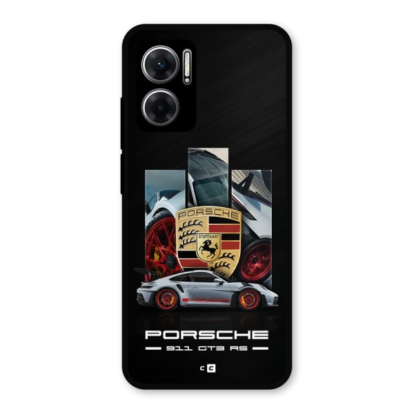 Magnificent Supercar Metal Back Case for Redmi 11 Prime 5G