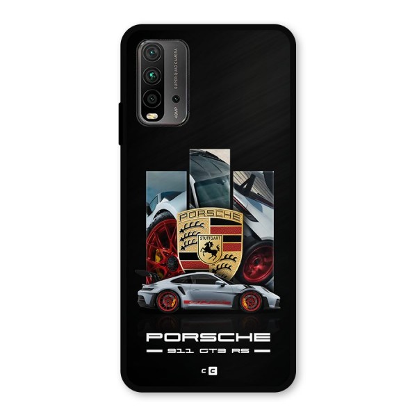 Magnificent Supercar Metal Back Case for Redmi 9 Power