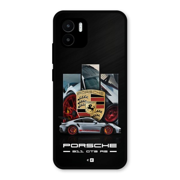 Magnificent Supercar Metal Back Case for Redmi A1