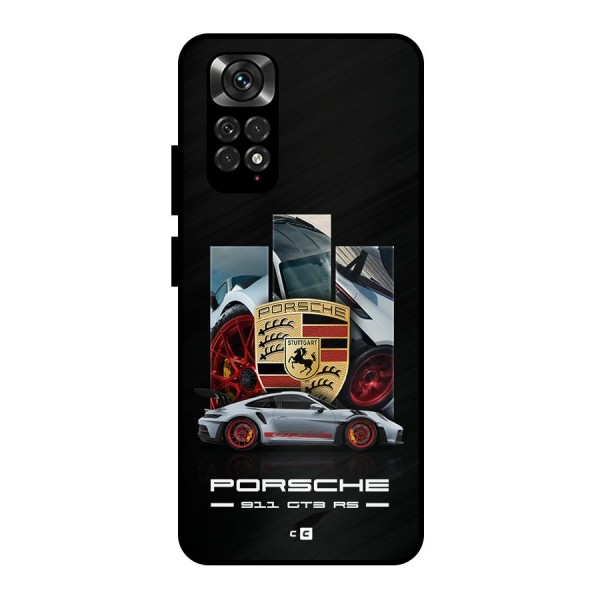 Magnificent Supercar Metal Back Case for Redmi Note 11 Pro