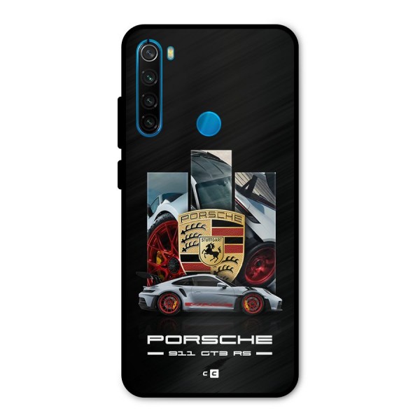 Magnificent Supercar Metal Back Case for Redmi Note 8