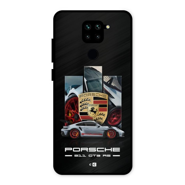 Magnificent Supercar Metal Back Case for Redmi Note 9