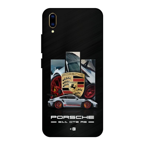 Magnificent Supercar Metal Back Case for Vivo V11 Pro