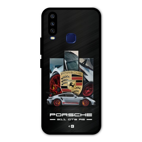 Magnificent Supercar Metal Back Case for Vivo V17