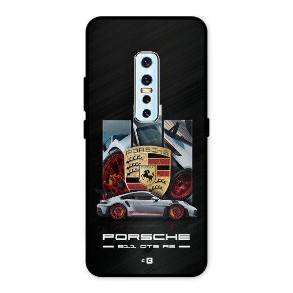 Magnificent Supercar Metal Back Case for Vivo V17 Pro