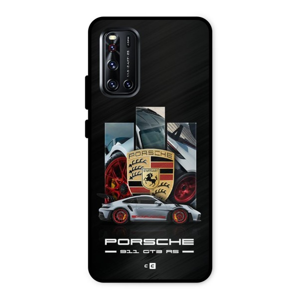 Magnificent Supercar Metal Back Case for Vivo V19