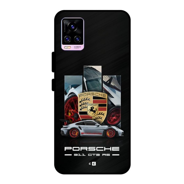 Magnificent Supercar Metal Back Case for Vivo V20 Pro