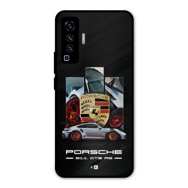 Magnificent Supercar Metal Back Case for Vivo X50