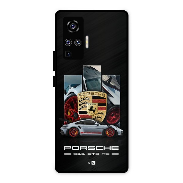 Magnificent Supercar Metal Back Case for Vivo X50 Pro