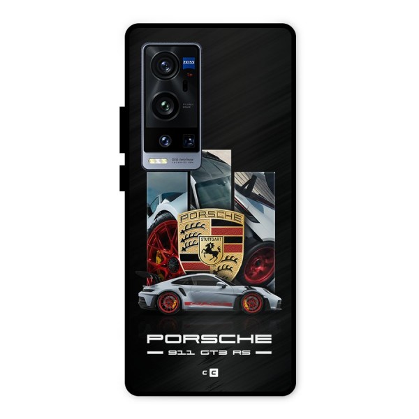 Magnificent Supercar Metal Back Case for Vivo X60 Pro Plus