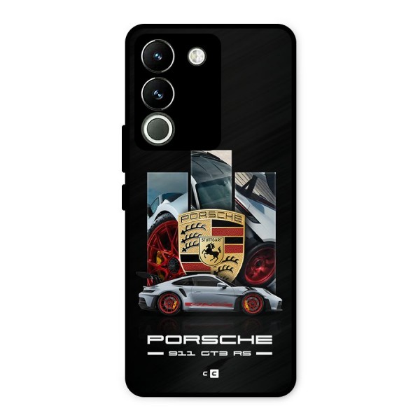 Magnificent Supercar Metal Back Case for Vivo Y200