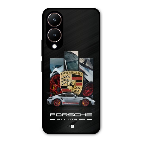 Magnificent Supercar Metal Back Case for Vivo Y28