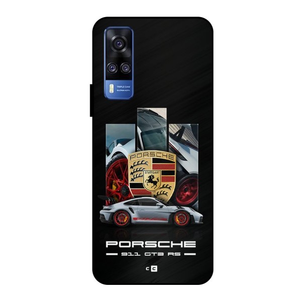 Magnificent Supercar Metal Back Case for Vivo Y51