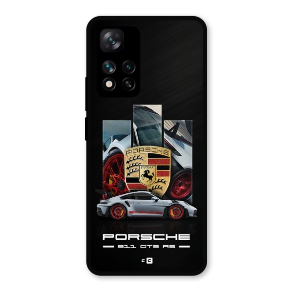 Magnificent Supercar Metal Back Case for Xiaomi 11i Hypercharge 5G