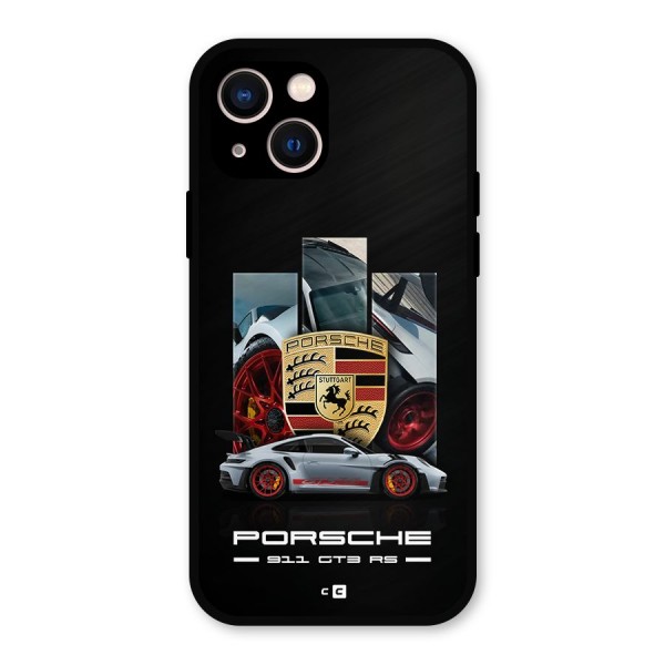 Magnificent Supercar Metal Back Case for iPhone 13