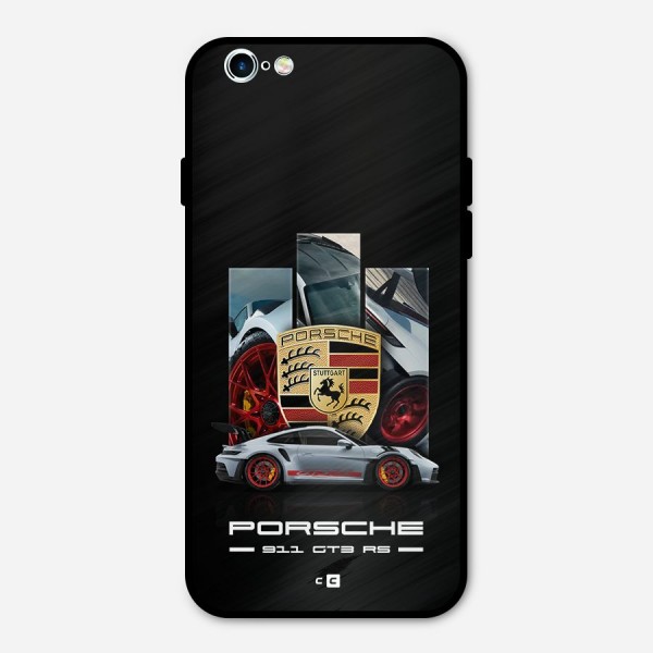 Magnificent Supercar Metal Back Case for iPhone 6 6s