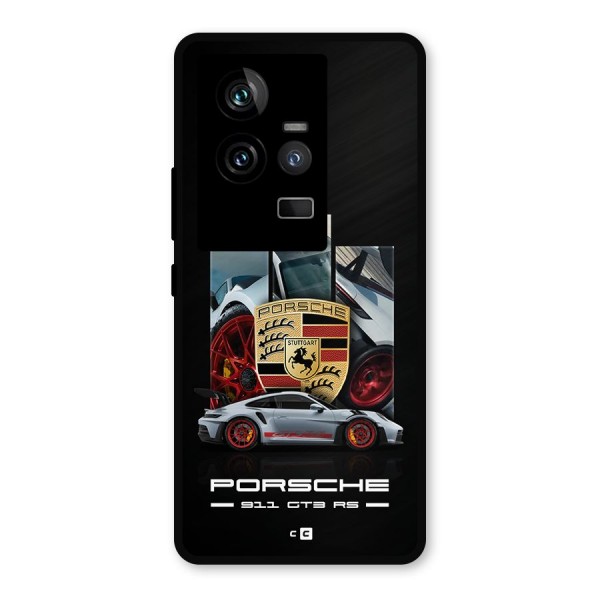 Magnificent Supercar Metal Back Case for iQOO 11 5G