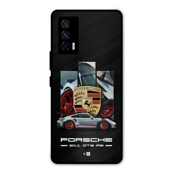 Magnificent Supercar Metal Back Case for iQOO 7 5G