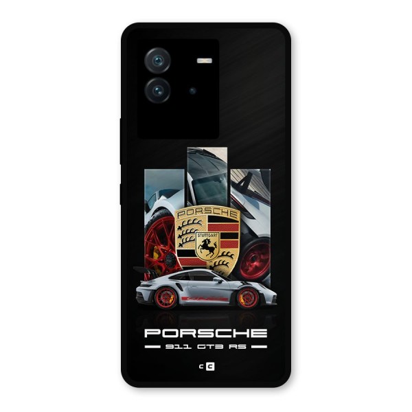 Magnificent Supercar Metal Back Case for iQOO Neo 6 5G