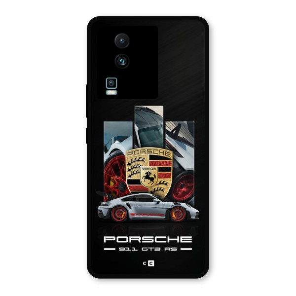 Magnificent Supercar Metal Back Case for iQOO Neo 7 Pro