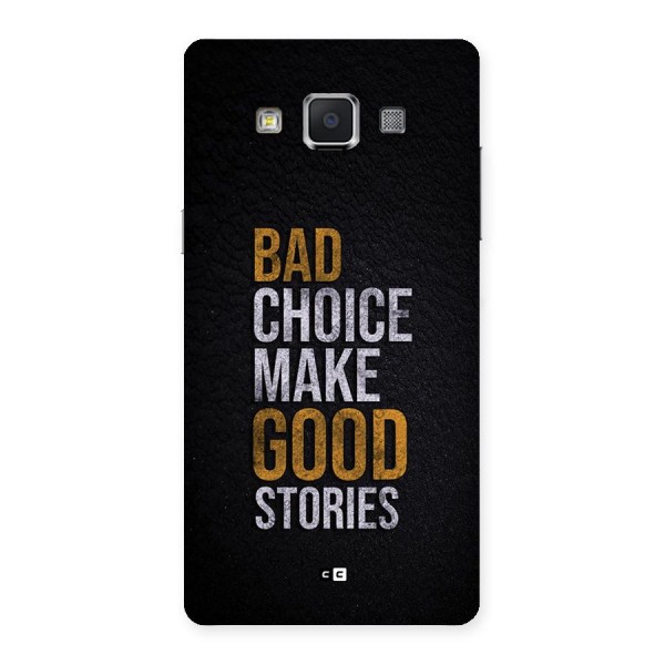 Make Good Stories Back Case for Galaxy A5