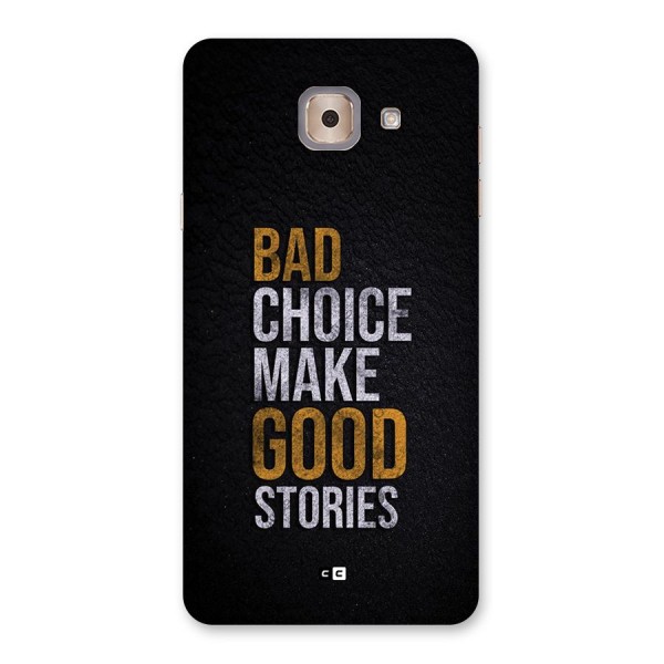 Make Good Stories Back Case for Galaxy J7 Max