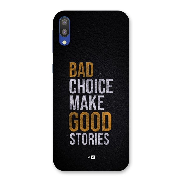 Make Good Stories Back Case for Galaxy M10