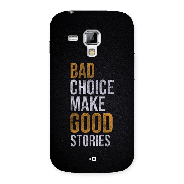 Make Good Stories Back Case for Galaxy S Duos