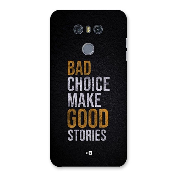 Make Good Stories Back Case for LG G6