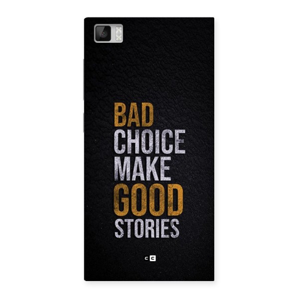 Make Good Stories Back Case for Mi3