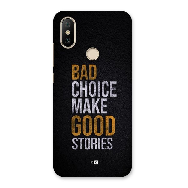 Make Good Stories Back Case for Mi A2