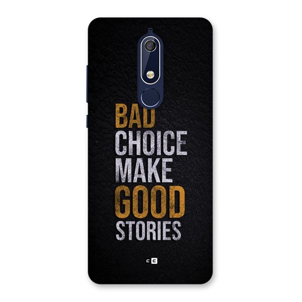 Make Good Stories Back Case for Nokia 5.1