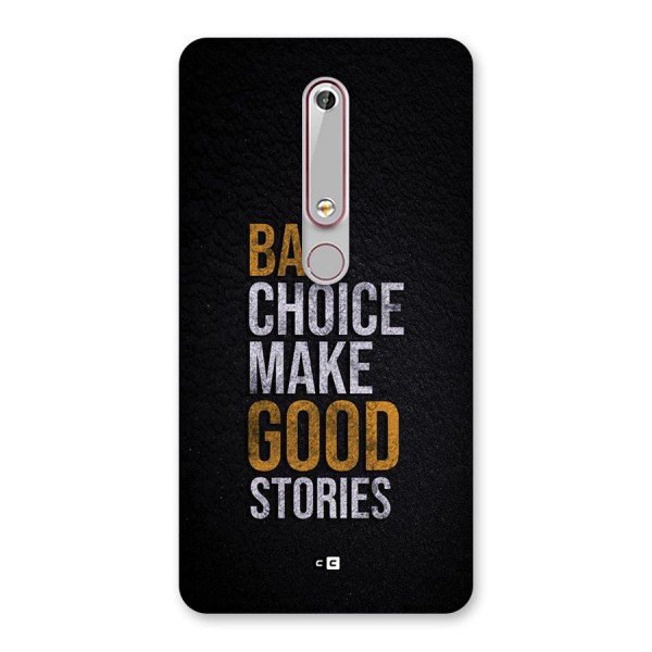 Make Good Stories Back Case for Nokia 6.1