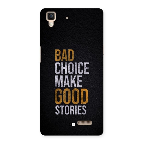 Make Good Stories Back Case for Oppo R7