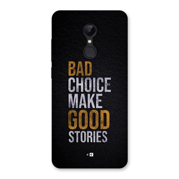 Make Good Stories Back Case for Redmi 5