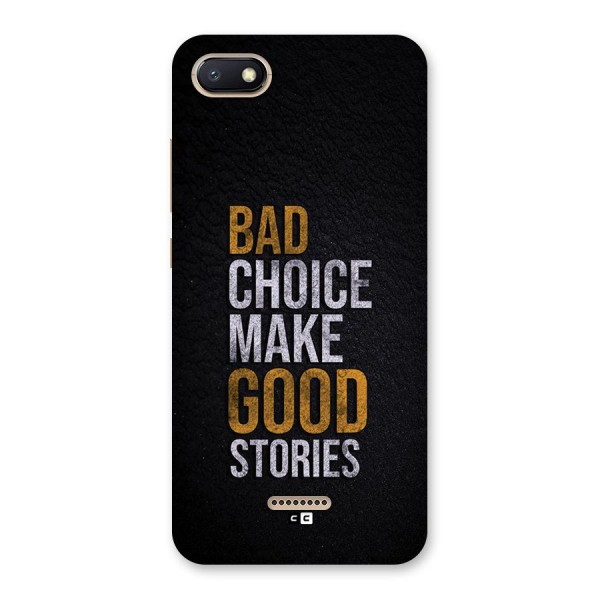 Make Good Stories Back Case for Redmi 6A